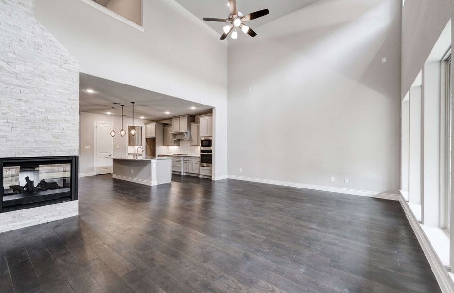 Representative unfurnished interior of a home built from the 2924 by Ravenna Homes in The Highlands 55′, Porter (Image 20). Representative unfurnished interior of a home built from the 2924 by Ravenna Homes in The Highlands 55′, Porter (Image 20).