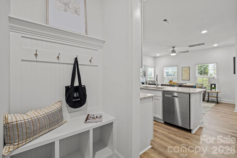 Furnished interior view inside a new home in Sycamore Trail, Matthews (Image 15).