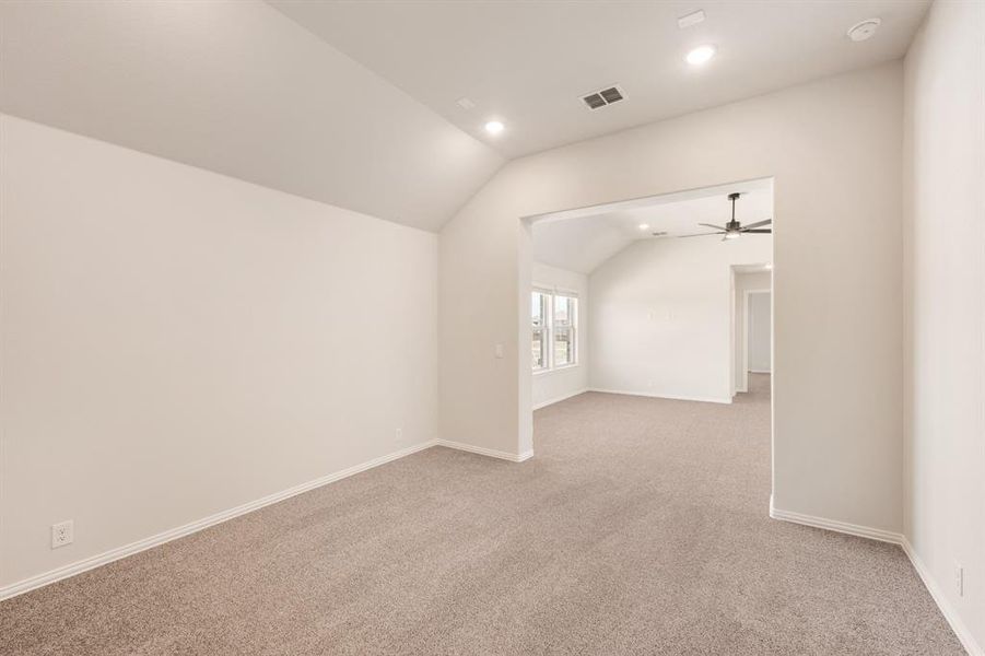 Spacious, unfurnished interior of a new home in Ridge Ranch Classic 50, Mesquite (Image 33). Spacious, unfurnished interior of a new home in Ridge Ranch Classic 50, Mesquite (Image 33).