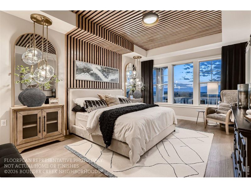 Furnished interior view inside a new home in , Broomfield (Image 8).