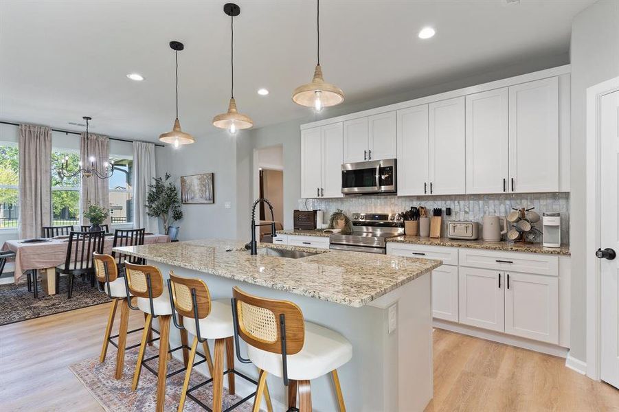 Furnished interior view inside a new home in , Rockwall (Image 6). Furnished interior view inside a new home in , Rockwall (Image 6).