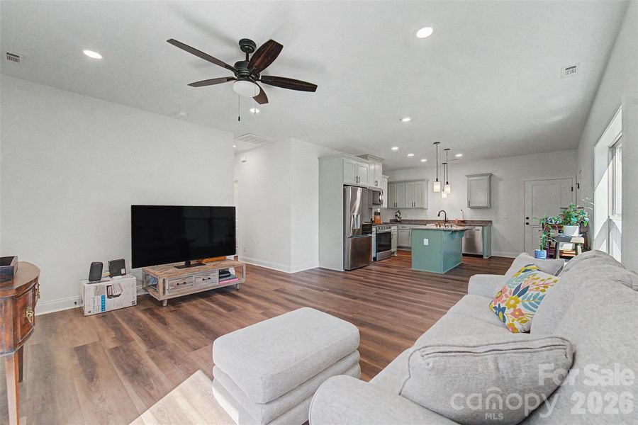 Furnished interior view inside a new home in , Waynesville (Image 10).