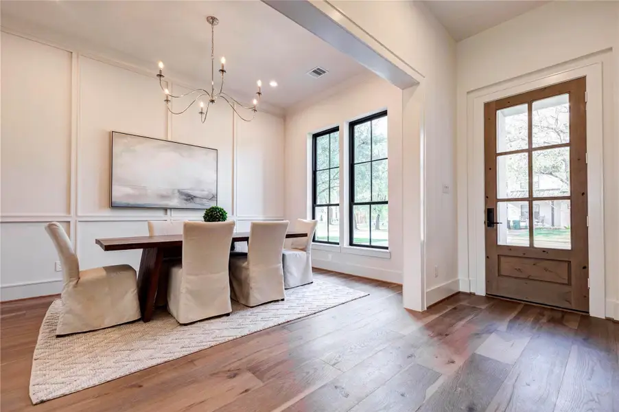 Furnished interior view inside a new home in , Houston (Image 5).