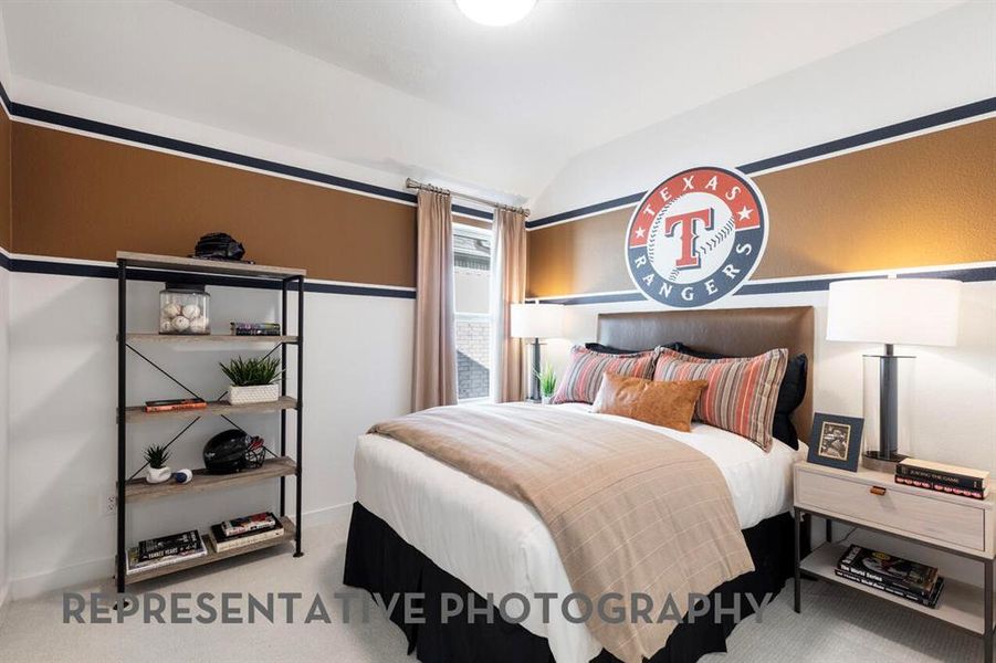 Furnished interior view inside a new home in Aster Park, McKinney (Image 23).