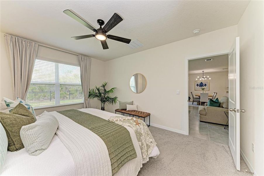 Furnished interior view inside a new home in Rye Crossing, Parrish (Image 30).