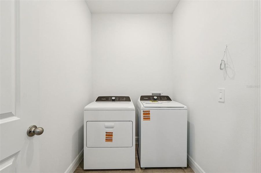 Close-up of interior finishes inside a home in Cyrene at Minneola - Villas, Minneola (Image 12).
