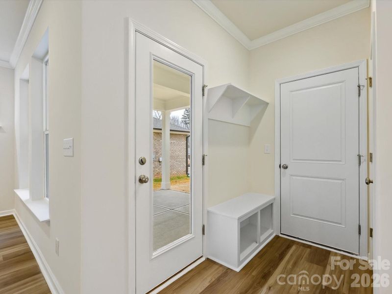 Furnished interior view inside a new home in Whitley Preserve – Park Collection, Mint Hill (Image 13).