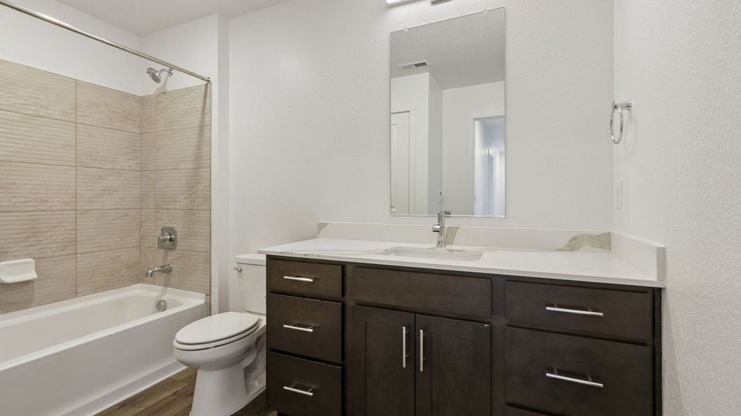 Furnished interior view inside a new home in Granary, Johnstown (Image 10).