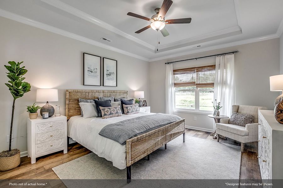 Furnished interior view inside a new home in Citadel Point at Southbridge, Sneads Ferry (Image 13).