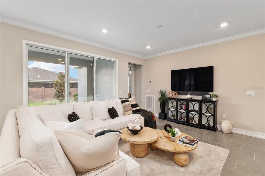 Furnished interior view inside a new home in , Ocala (Image 10). Furnished interior view inside a new home in , Ocala (Image 10).
