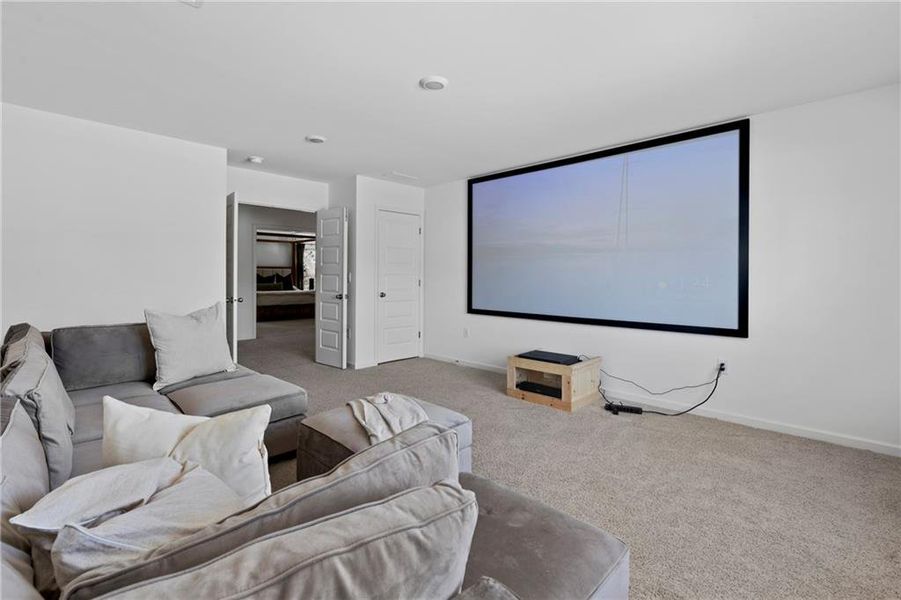 Furnished interior view inside a new home in Water Oak Estates, Lawrenceville (Image 30).