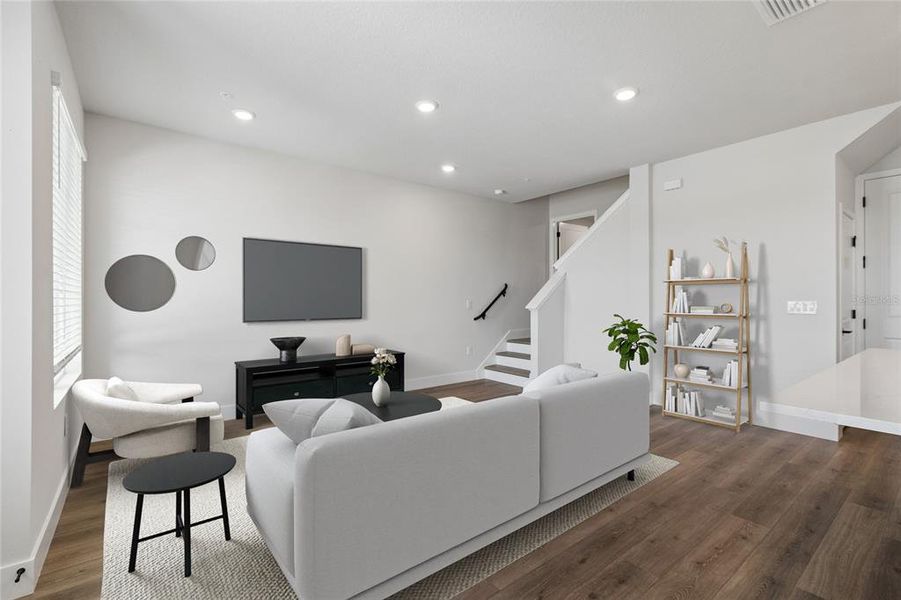 Furnished interior view inside a new home in , Sarasota (Image 15).