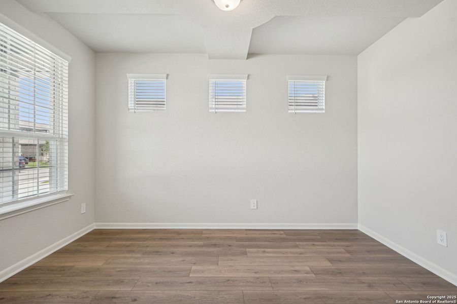 Spacious, unfurnished interior of a new home in Sagebrooke - Premier Series, San Antonio (Image 36). Spacious, unfurnished interior of a new home in Sagebrooke - Premier Series, San Antonio (Image 36).