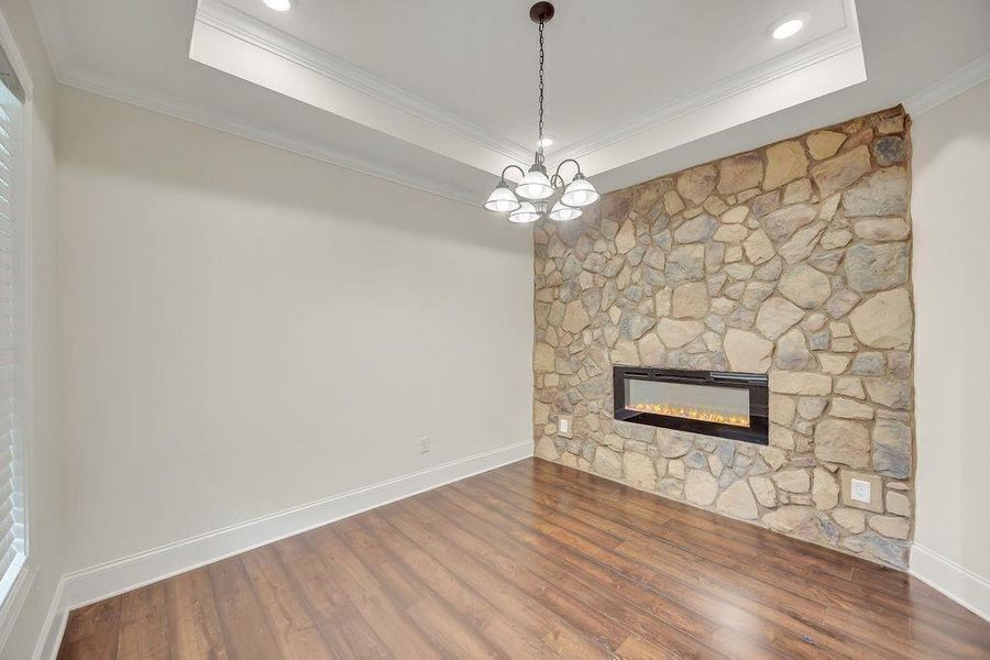 Spacious, unfurnished interior of a new home in , Canton (Image 21).