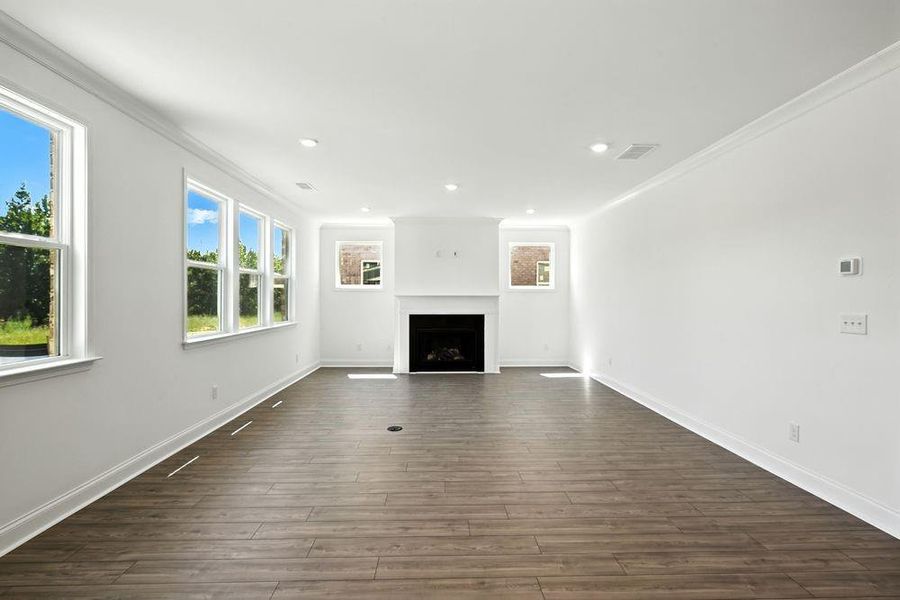 Spacious, unfurnished interior of a new home in Bennett Farm, Loganville (Image 18).