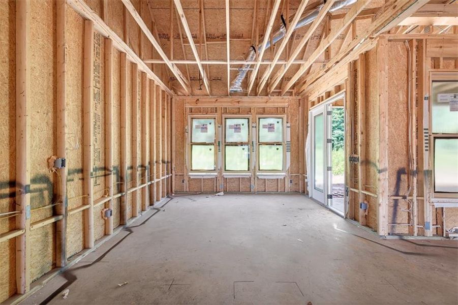 In-progress construction of a new home in , Statham, GA (Image 14).