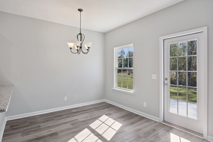 Representative unfurnished interior of a home built from the The Terrell by RTS Homes in Lakeside at Fifteen West, Hinesville (Image 17).
