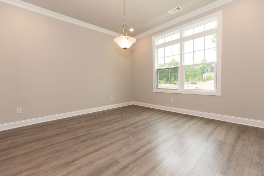 Representative unfurnished interior of a home built from the The Charleston by The Providence Group in Aberdeen, Hoschton (Image 44).