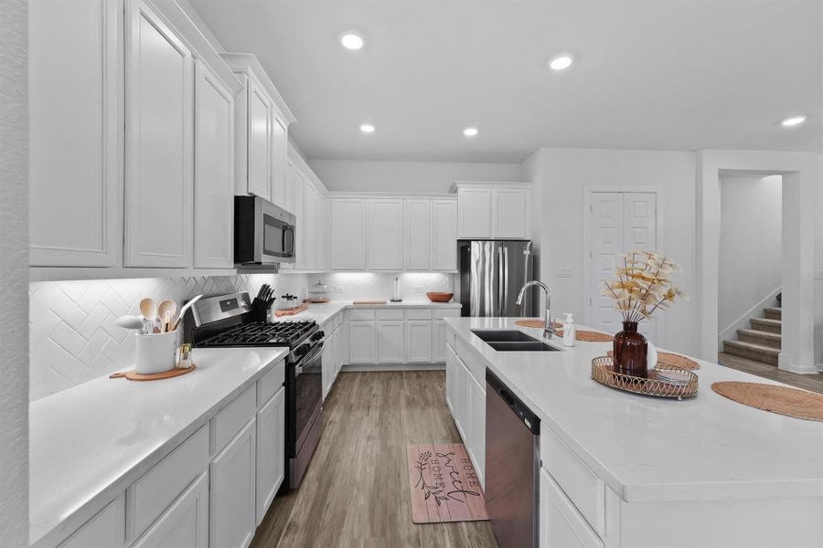 Furnished interior view inside a new home in , Cypress (Image 15). Furnished interior view inside a new home in , Cypress (Image 15).