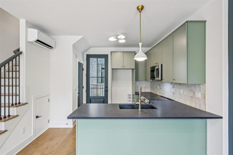 Furnished interior view inside a new home in , Atlanta (Image 8).
