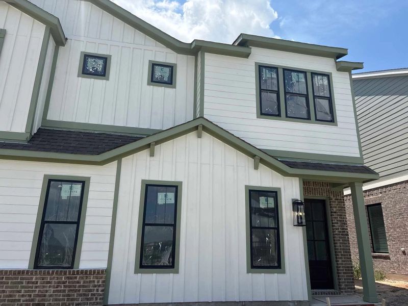 Exterior Design Construction Progress