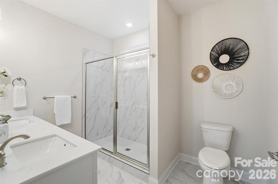 Furnished interior view inside a new home in , Charlotte (Image 35). Furnished interior view inside a new home in , Charlotte (Image 35).