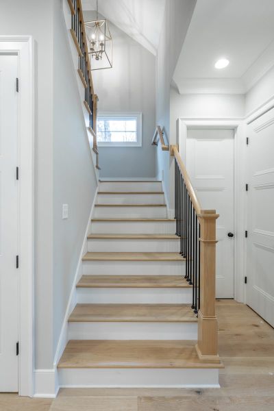 Representative unfurnished interior of a home built from the Carolina A by Riverstone Construction, LLC in Jasper Highlands, Guild (Image 44).