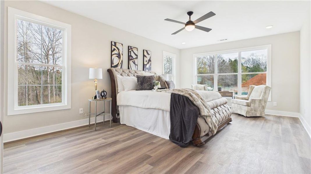 Furnished interior view inside a new home in , Atlanta (Image 7).