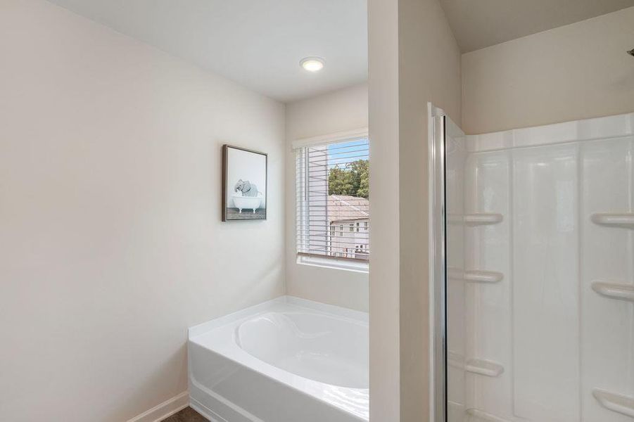 Furnished interior view inside a new home in , Hoschton (Image 20).