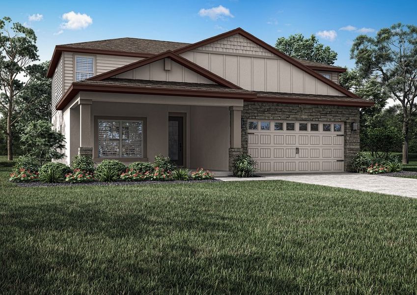 Rendering of the Jasmine floor plan