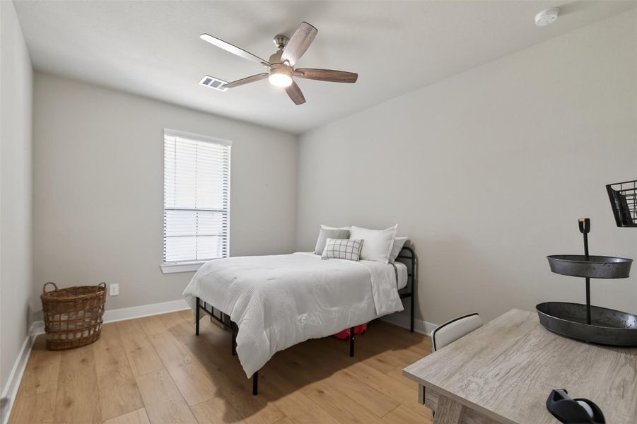 Furnished interior view inside a new home in Lone Star Landing, Montgomery (Image 34).