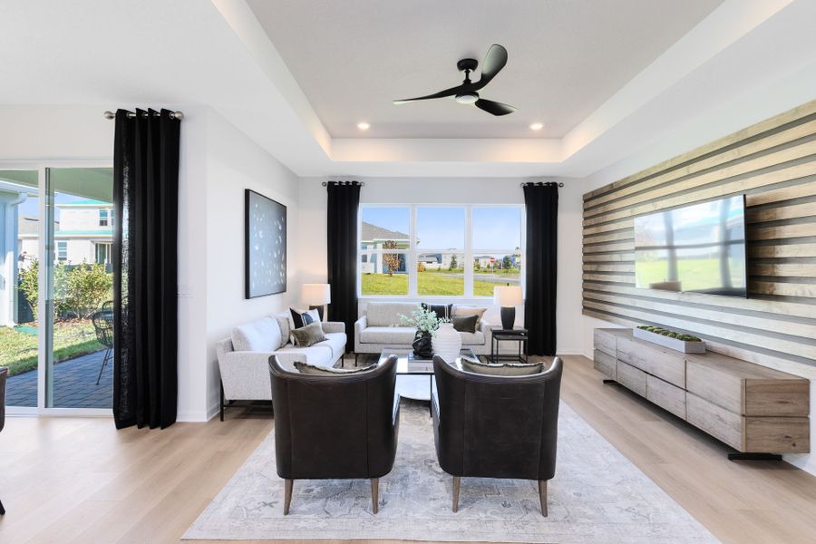 Representative furnished interior of a home built from the Highgate by Pulte Homes in Tohoqua, Kissimmee (Image 8). Representative furnished interior of a home built from the Highgate by Pulte Homes in Tohoqua, Kissimmee (Image 8).