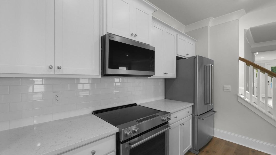 Furnished interior view inside a new home in Sheep Island, Summerville (Image 7). Furnished interior view inside a new home in Sheep Island, Summerville (Image 7).