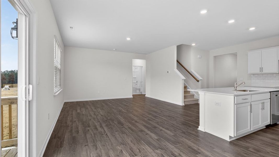 Spacious, unfurnished interior of a new home in Mason Ridge, Spring Lake (Image 15).