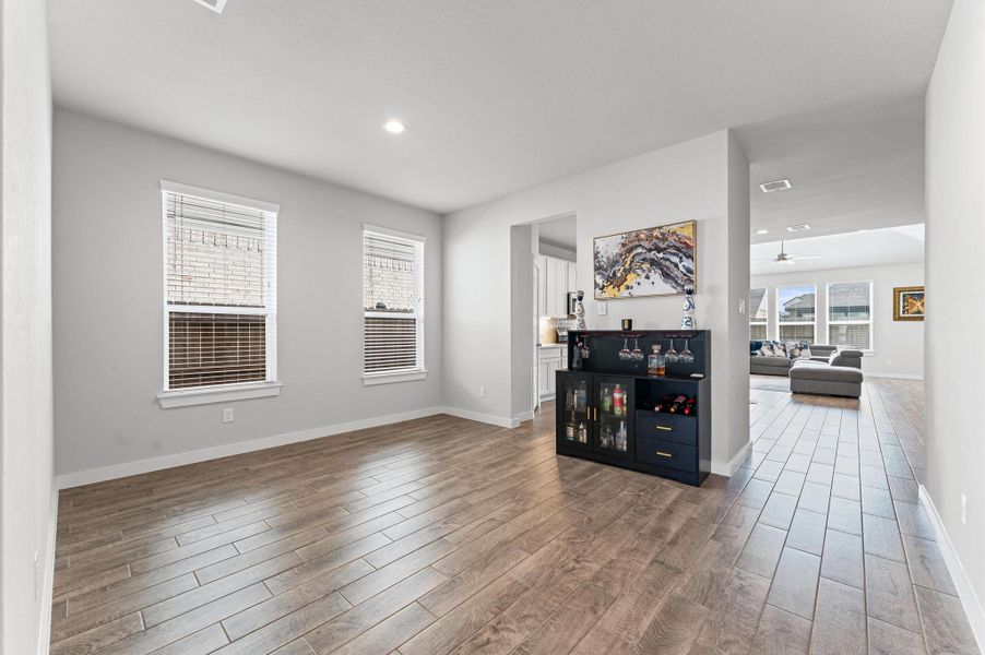 Another view of the formal dining Another view of the formal dining