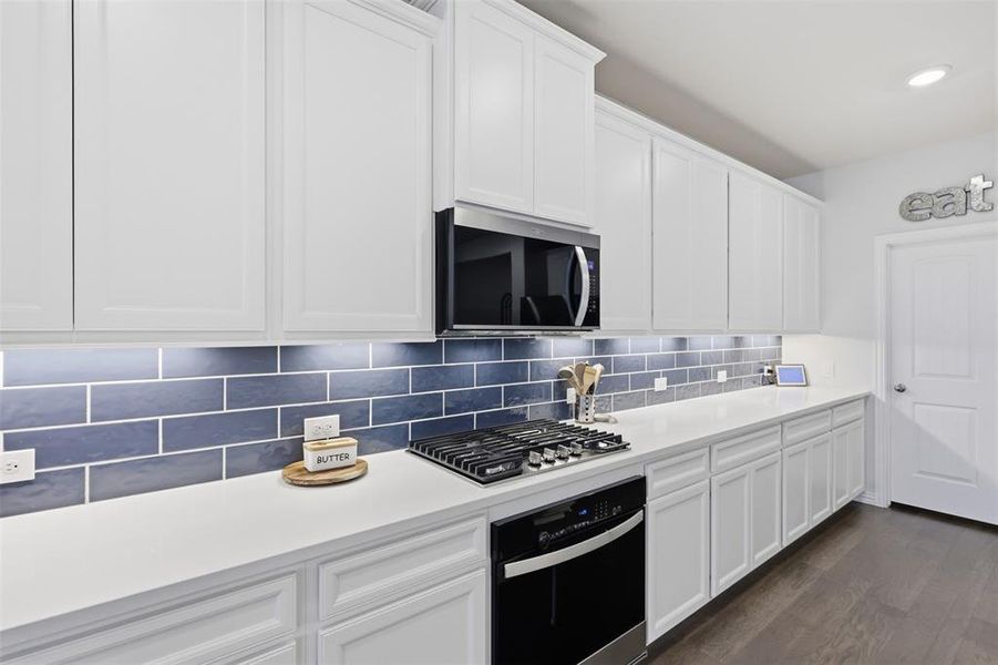 Furnished interior view inside a new home in , Denton (Image 18).