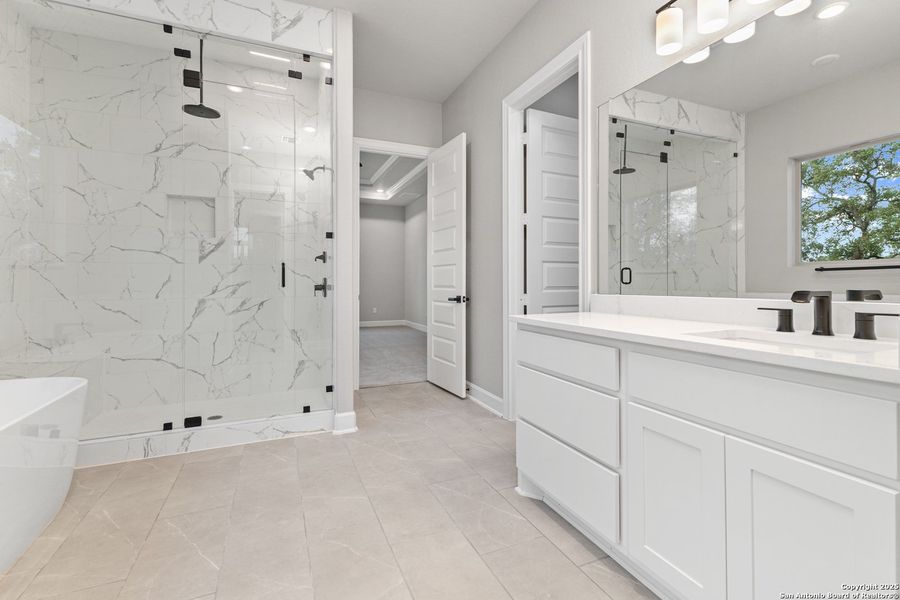 Furnished interior view inside a new home in Potranco Acres, Castroville (Image 11). Furnished interior view inside a new home in Potranco Acres, Castroville (Image 11).