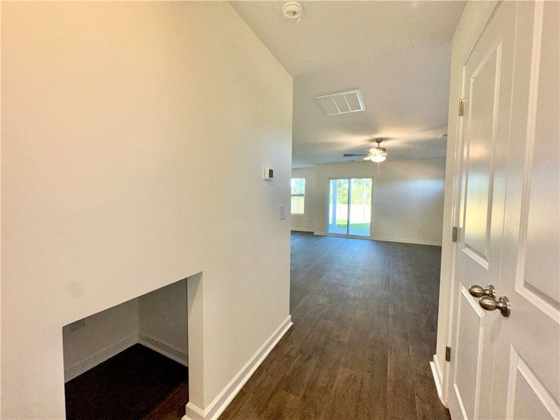 Spacious, unfurnished interior of a new home in Champions Village at Cherry Hill, Pendleton (Image 11).