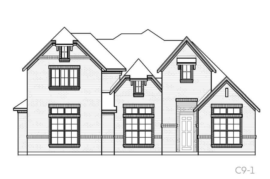 Representative rendering of the exterior for the Windsor by John Houston Homes (Image 5).