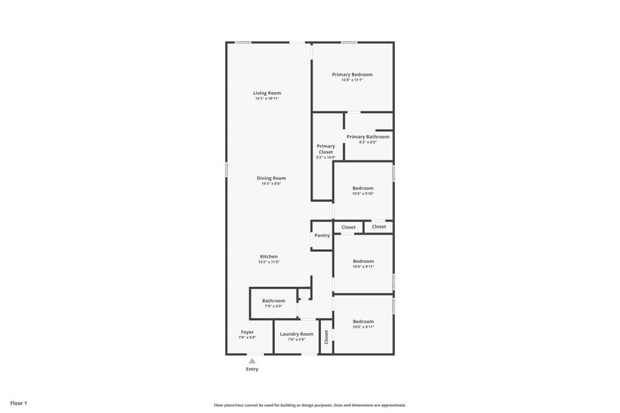 2D floor plan layout of this home in Sunset Oaks, Maxwell, TX (Image 4). 2D floor plan layout of this home in Sunset Oaks, Maxwell, TX (Image 4).