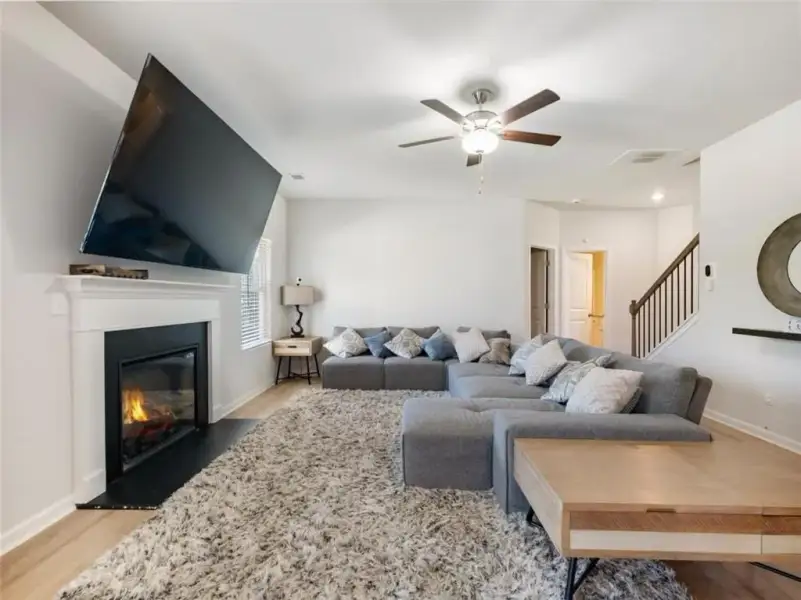 Furnished interior view inside a new home in Joel's Landing, Monroe (Image 13).