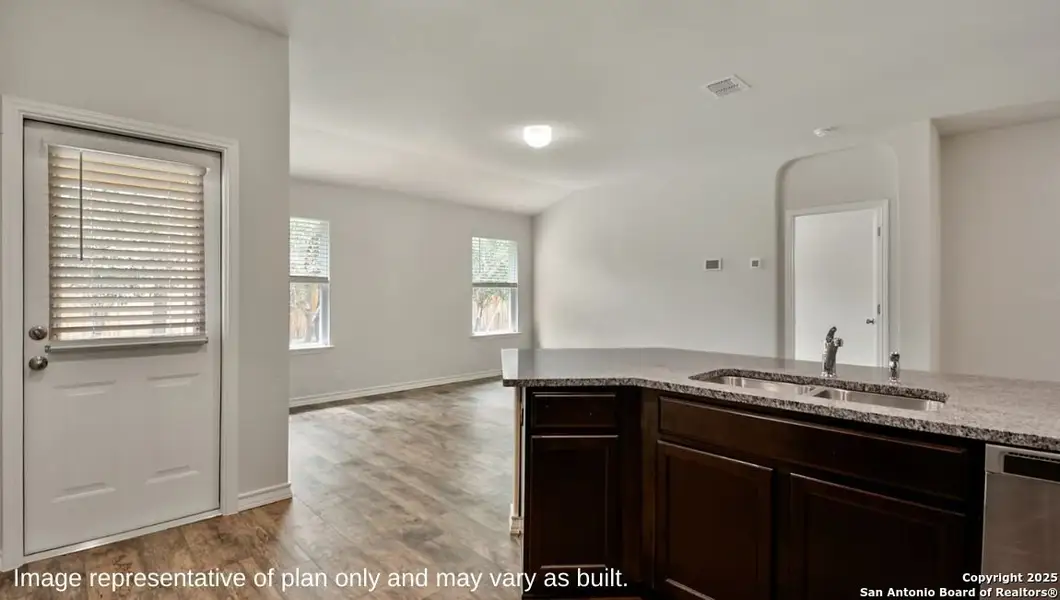 Furnished interior view inside a new home in Stonehill, San Antonio (Image 3).