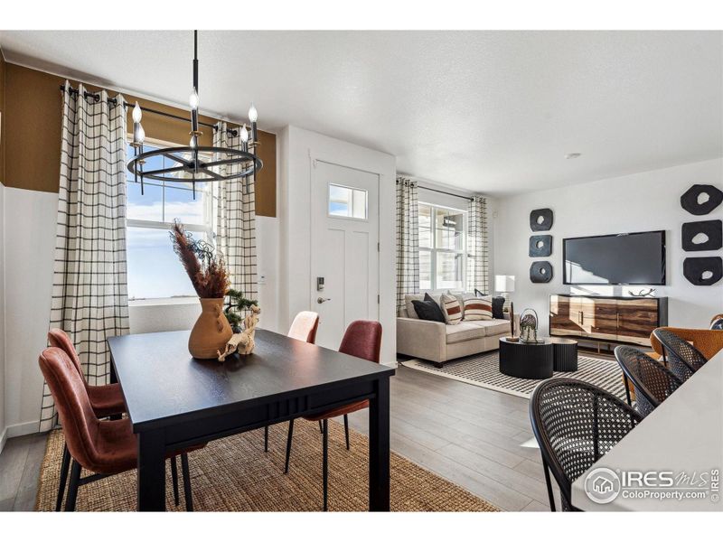 Furnished interior view inside a new home in Vantage, Berthoud (Image 17).