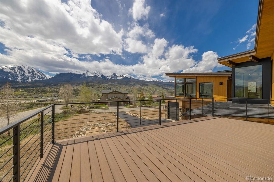 Front exterior of a new home in , Silverthorne, CO, highlighting curb appeal (Image 23).