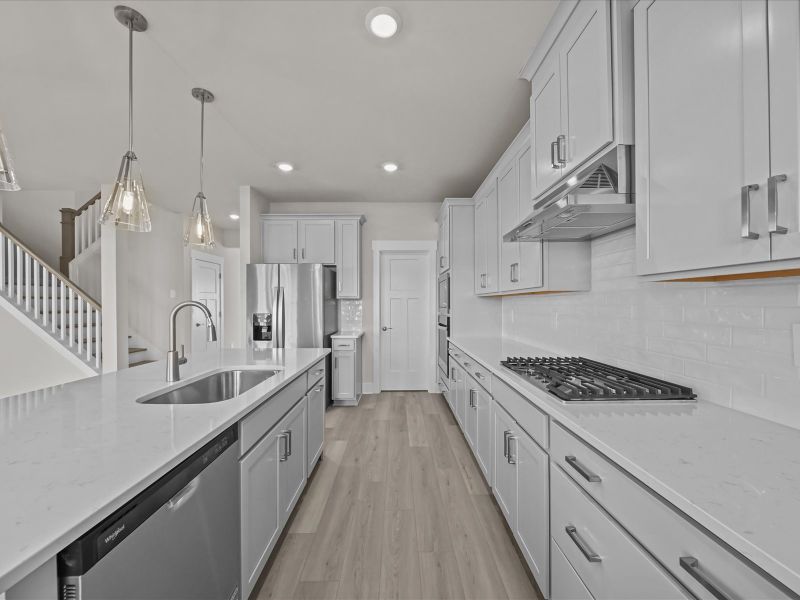 Furnished interior view inside a new home in Cedar Shoals - Signature Collection, Piedmont (Image 5).