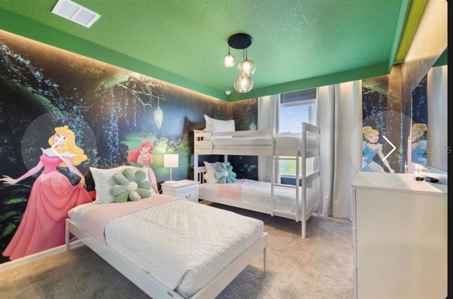 Furnished interior view inside a new home in Solara Resort, Kissimmee (Image 48).