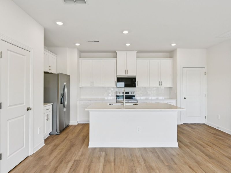 Furnished interior view inside a new home in Buffalo Ridge, Newton (Image 3). Furnished interior view inside a new home in Buffalo Ridge, Newton (Image 3).