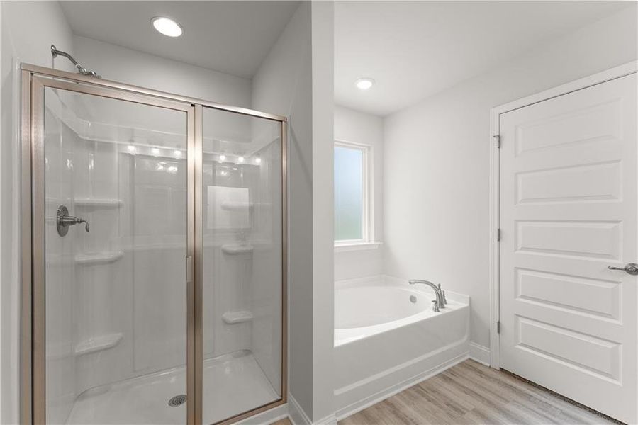 Furnished interior view inside a new home in Thunder Ridge, Dawsonville (Image 7).