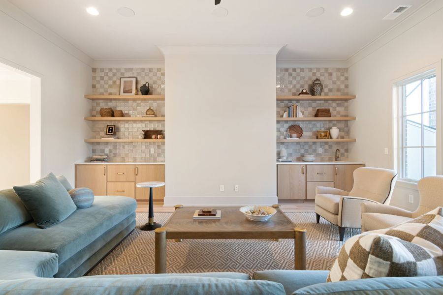 Furnished interior view inside a new home in Rosebrooke, Brentwood (Image 18).