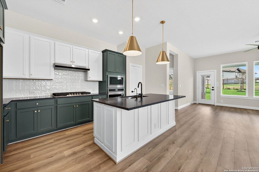 Furnished interior view inside a new home in The Crossvine 45’, Schertz (Image 6).